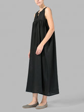 Load image into Gallery viewer, Simple Solid Color Cotton And Linen Women&#39;S Dress