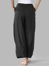 Load image into Gallery viewer, Cotton And Linen Casual Commuter Women&#39;S Trousers