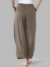 Load image into Gallery viewer, Cotton And Linen Casual Commuter Women&#39;S Trousers