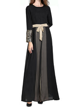 Load image into Gallery viewer, Female Ethnic Chiffon A-Shaped Big Swing Dress