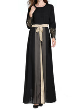 Load image into Gallery viewer, Female Ethnic Chiffon A-Shaped Big Swing Dress