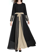 Load image into Gallery viewer, Female Ethnic Chiffon A-Shaped Big Swing Dress