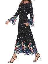 Load image into Gallery viewer, Women&#39;S Fashion Ethnic Print Long Sleeve Dress