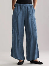 Load image into Gallery viewer, Cotton And Linen Casual Loose Women&#39;S Wide-Leg Pants