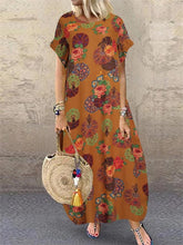 Load image into Gallery viewer, Ethnic Print Women&#39;S Long Dress