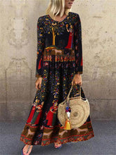 Load image into Gallery viewer, Spring And Summer Ethnic Print Women&#39;S Dress