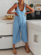 Load image into Gallery viewer, Fashion Sleeveless Loose Casual Solid Color Jumpsuit