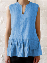 Load image into Gallery viewer, Pleated Casual Sleeveless Women'S Top