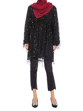 Load image into Gallery viewer, Sequined Fringe Fashion Women'S V-Neck Long Sleeve Top