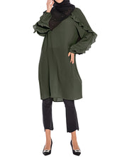 Load image into Gallery viewer, Women'S Fashion Casual Long-Sleeved Round Neck Top
