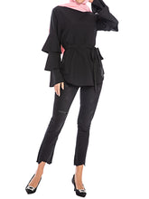 Load image into Gallery viewer, Women'S Loose Flared Sleeve Solid Color Simple Top