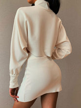 Load image into Gallery viewer, Casual High Collar Long Sleeve Fashion Two-Piece Suit