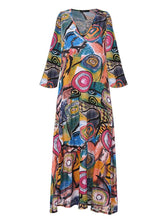 Load image into Gallery viewer, Pop Style Print Women&#39;S Long Dress