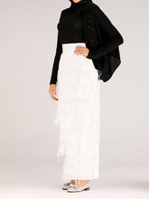 Load image into Gallery viewer, Women&#39;S Fashion Party Casual Irregular Fringed Skirt