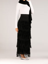 Load image into Gallery viewer, Women&#39;S Fashion Party Casual Irregular Fringed Skirt