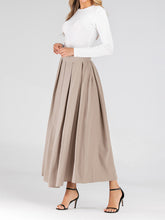 Load image into Gallery viewer, Women&#39;S Fashion Casual Pleated Skirt