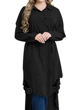 Load image into Gallery viewer, Fashion All-Match Hollow Burnt Long Sleeve Top