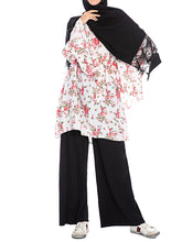 Load image into Gallery viewer, Women'S Fashion Lace-Up Long-Sleeved Printed Top