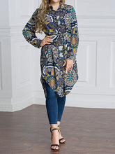 Load image into Gallery viewer, Women'S Fashion Casual Loose Print Long Top