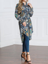 Load image into Gallery viewer, Women'S Fashion Casual Loose Print Long Top
