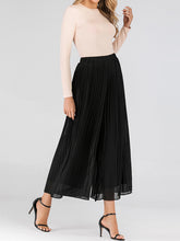 Load image into Gallery viewer, Fashion Pleated Casual Chiffon Wide Leg Pants