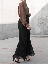 Load image into Gallery viewer, Women&#39;S Fashion Pleated Chiffon Casual Wide-Leg Pants