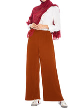 Load image into Gallery viewer, Fashion Casual Loose Pleated Wide Leg Pants