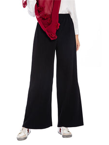 Fashion Casual Loose Pleated Wide Leg Pants