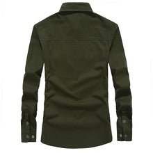 Load image into Gallery viewer, Men&#39;s 95 Cotton Long-Sleeved Military Style Tooling Shirt