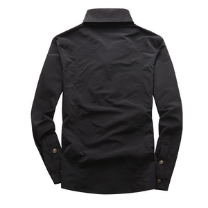 Men's Outdoor Sports Quick-Drying Long-Sleeved Shirts