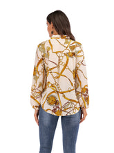 Load image into Gallery viewer, Casual Fashion Women'S Long-Sleeved Chain Print Shirt