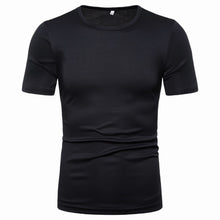 Load image into Gallery viewer, Men&#39;S Solid Color Round Neck Casual T-Shirt