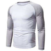 Load image into Gallery viewer, Men&#39;S Casual Long Sleeve Stitching Round Neck T-Shirt