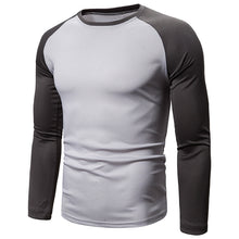 Load image into Gallery viewer, Men&#39;S Casual Long Sleeve Stitching Round Neck T-Shirt