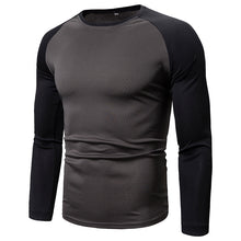 Load image into Gallery viewer, Men&#39;S Casual Long Sleeve Stitching Round Neck T-Shirt