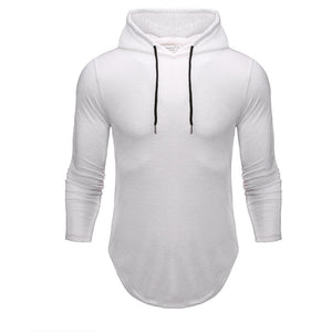 Men'S Fashion Casual Hooded Long Sleeve T-Shirt