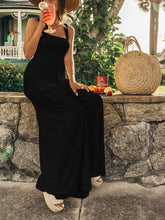 Load image into Gallery viewer, Women Plain Elastic High Waist Jumpsuit