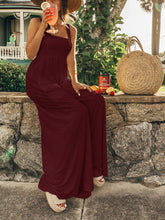 Load image into Gallery viewer, Women Plain Elastic High Waist Jumpsuit