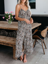 Load image into Gallery viewer, Women Printed Suspender Jumpsuit