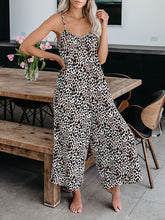Load image into Gallery viewer, Women Printed Suspender Jumpsuit