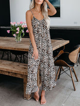 Load image into Gallery viewer, Women Printed Suspender Jumpsuit