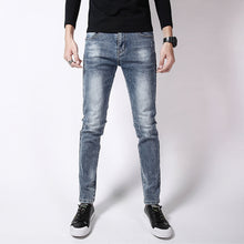 Load image into Gallery viewer, Men&#39;S Casual Stretch Ripped Jeans