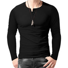 Load image into Gallery viewer, Men&#39;S Casual Round Neck Slim Long Sleeve T-Shirt