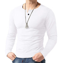 Load image into Gallery viewer, Men&#39;S Casual Round Neck Slim Long Sleeve T-Shirt