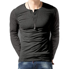 Load image into Gallery viewer, Men&#39;S Casual Round Neck Slim Long Sleeve T-Shirt