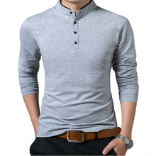 Load image into Gallery viewer, Men&#39;S Casual Solid Color Long Sleeve T-Shirt