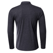 Load image into Gallery viewer, Lapel Men&#39;S Long-Sleeved Polo Shirt