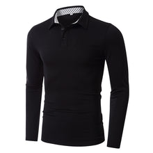 Load image into Gallery viewer, Lapel Men&#39;S Long-Sleeved Polo Shirt