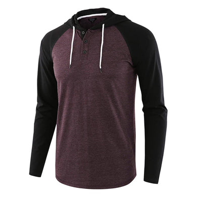 Autumn And Winter Men'S Long-Sleeved T-Shirt Hoodie