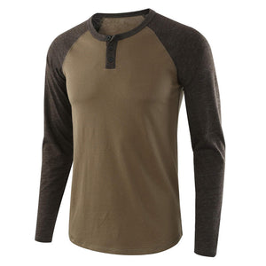 Men'S Casual Loose Long Sleeve T-Shirt